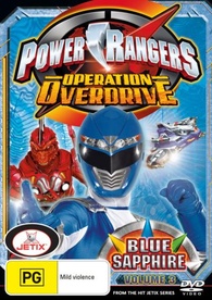 Power Rangers Rpm Volume 3 Dvd Power Rangers Operation Overdrive - Volume 3: Blue Sapphire DVD (Australia)