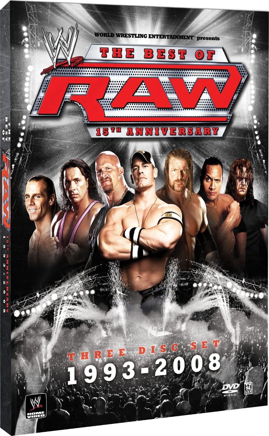 WWE: The Best of RAW: 15th Anniversary DVD (DigiPack)