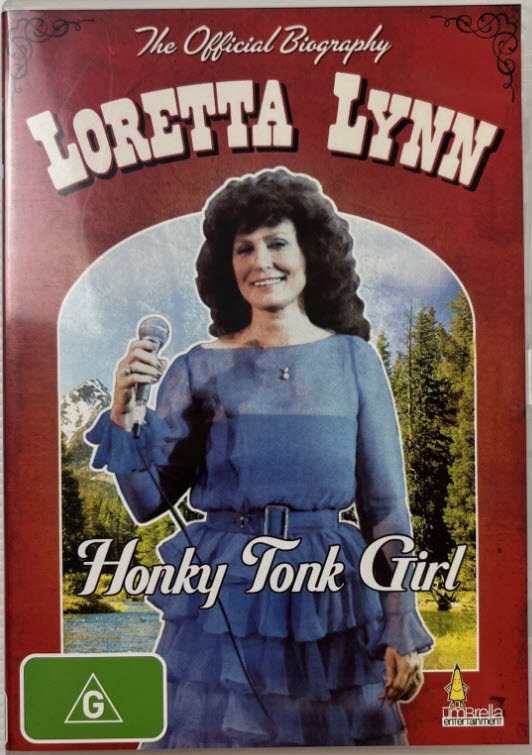 その他 LASERDISC Loretta Lynn Honky Tonk Girl PA94544 PIONEER /00600 Loretta Lynn: Honky Tonk Girl DVD (Australia)