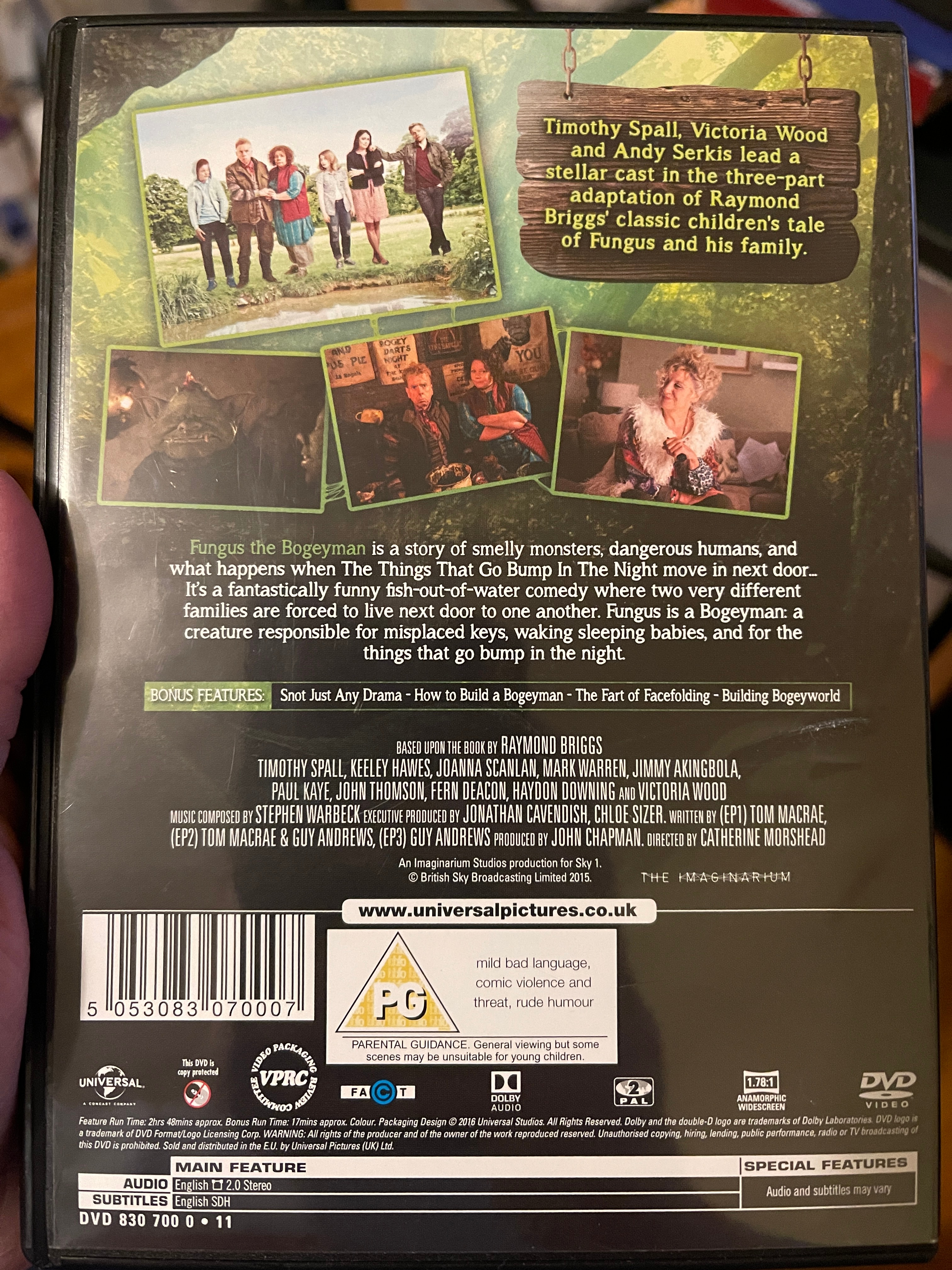 Fungus the Bogeyman DVD (United Kingdom)