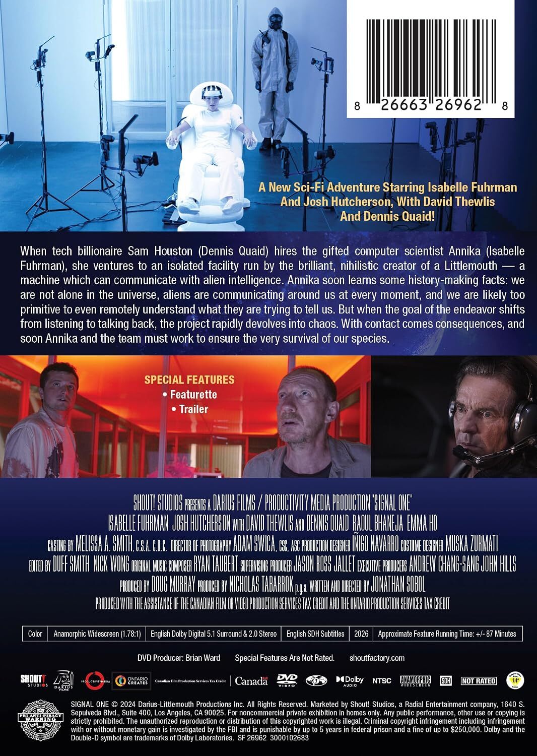 Signal One DVD
