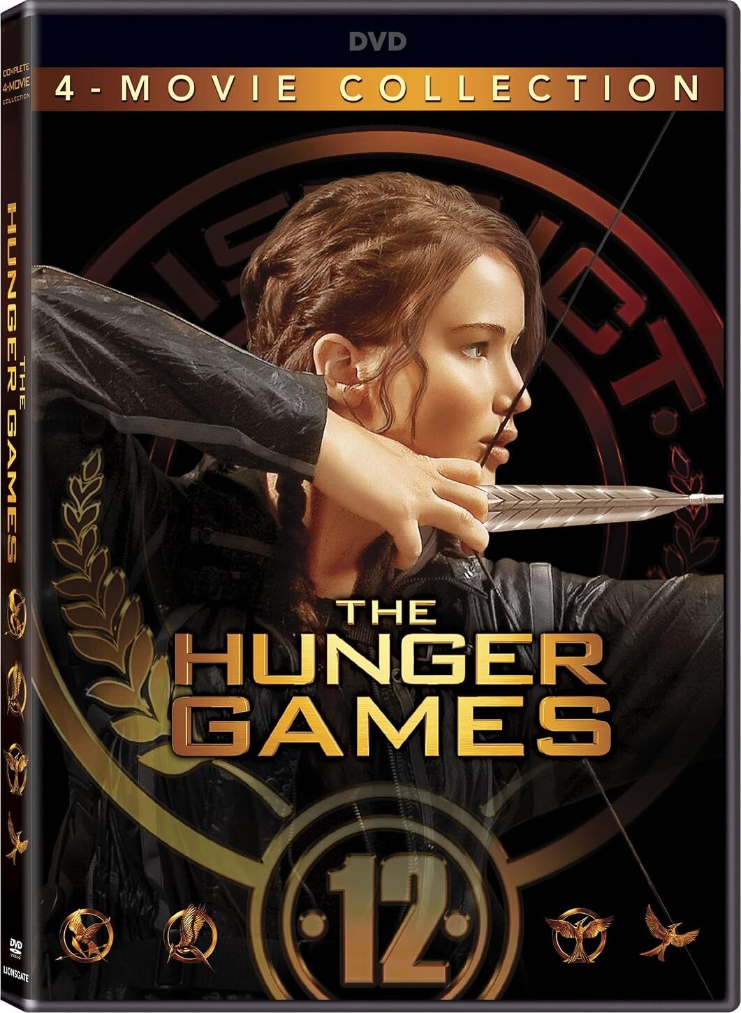 The Hunger Games 4-Movie Collection DVD (The Hunger Games / The