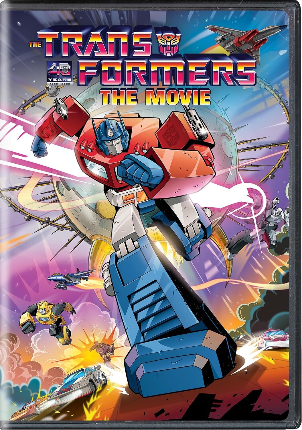 The Transformers: The Movie DVD (40th Anniversary Edition)