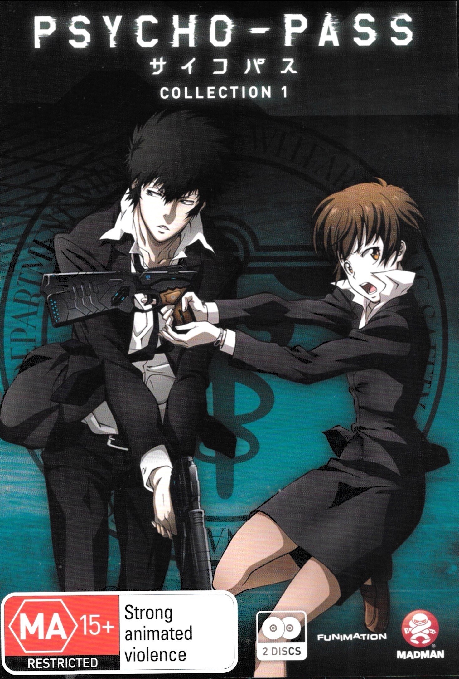 Psycho-Pass: Collection 1 DVD (サイコパス) (Australia)
