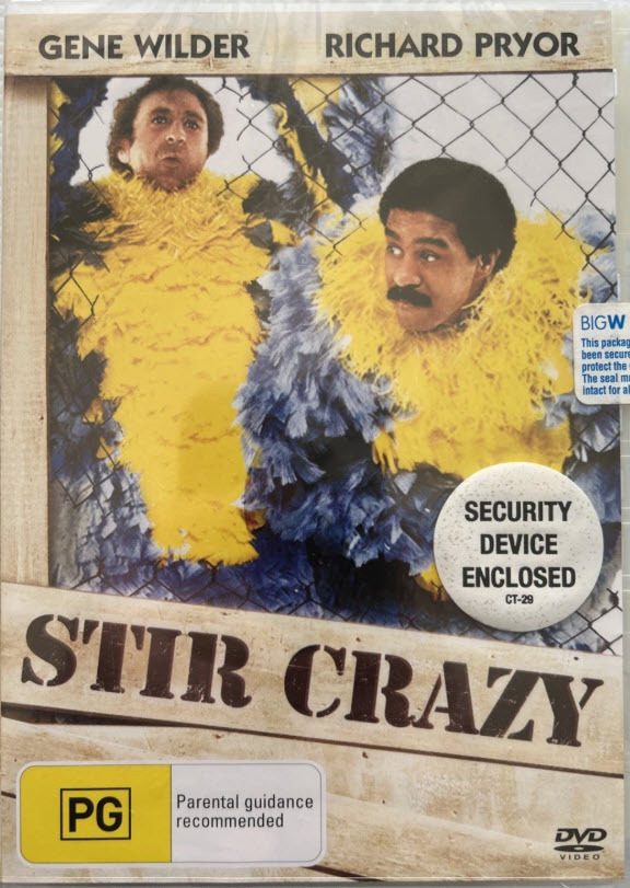 Stir Crazy DVD (Australia)