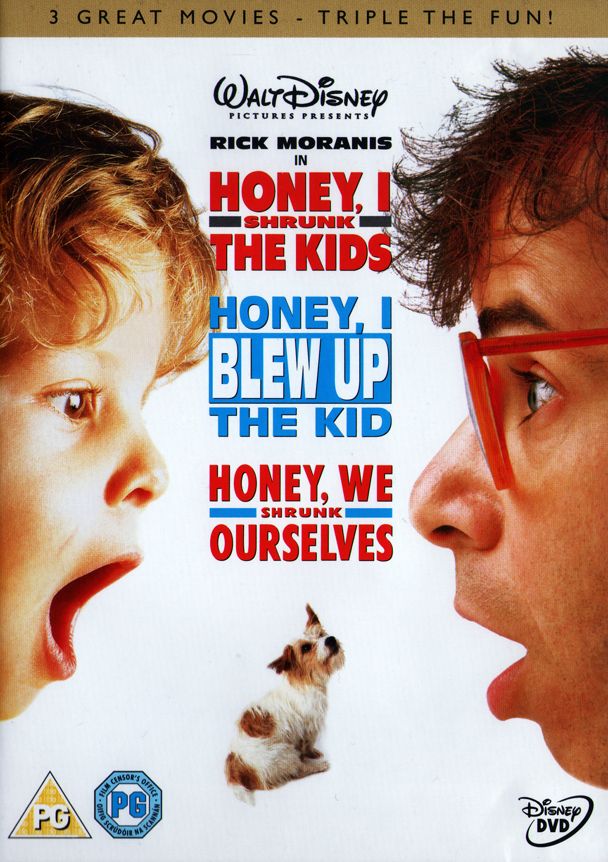 Honey, I Shrunk the Kids / Honey, I Blew Up the Kid / Honey, We Shrunk Ourselves (1989-1997) Querida, Encogí A Los Niños / Querida, Agrandé Al Niño / Querida, Nos Hemos Encogido (1989 - 1997) [AC3 2.0 + SRT] [DVD-RIP] 35726_front