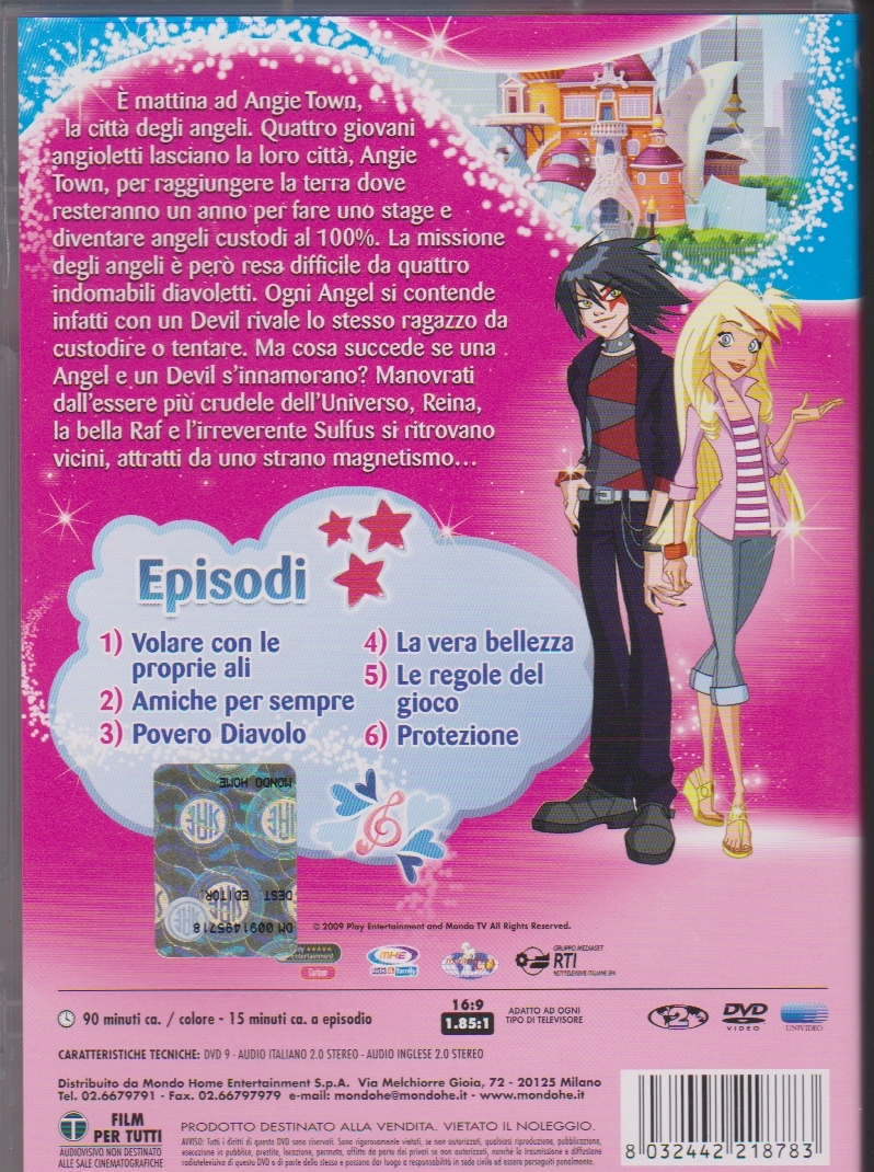 Angel's Friends #01 DVD (Italy)