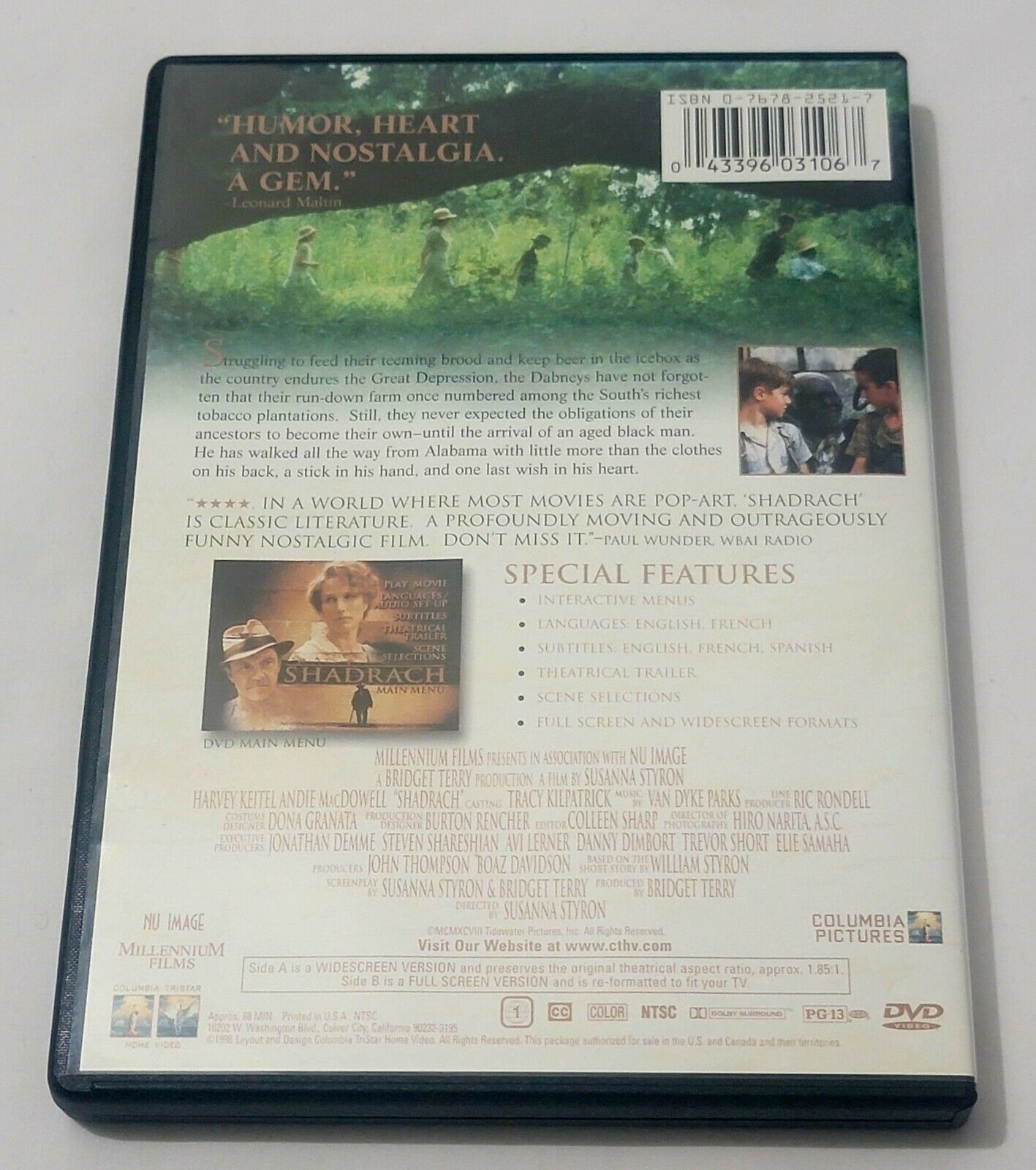 Shadrach DVD