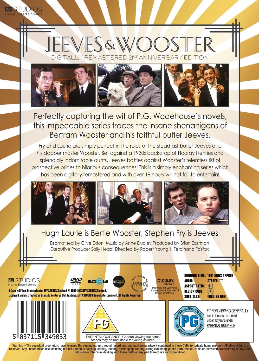 Jeeves & Wooster: Complete Series [DVD] [Import] p706p5g