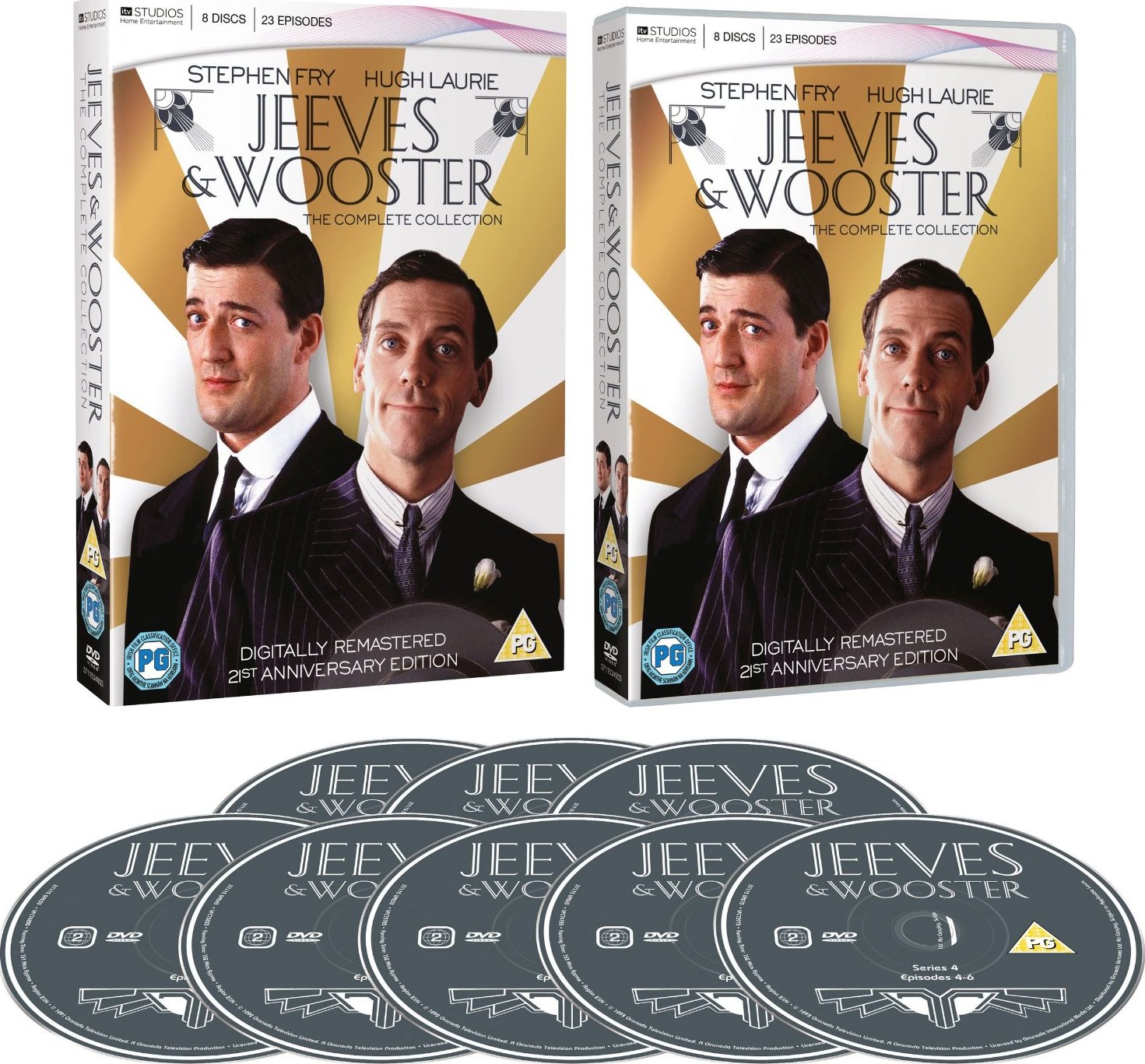 Jeeves and Wooster - The Complete Collection DVD (Digitally