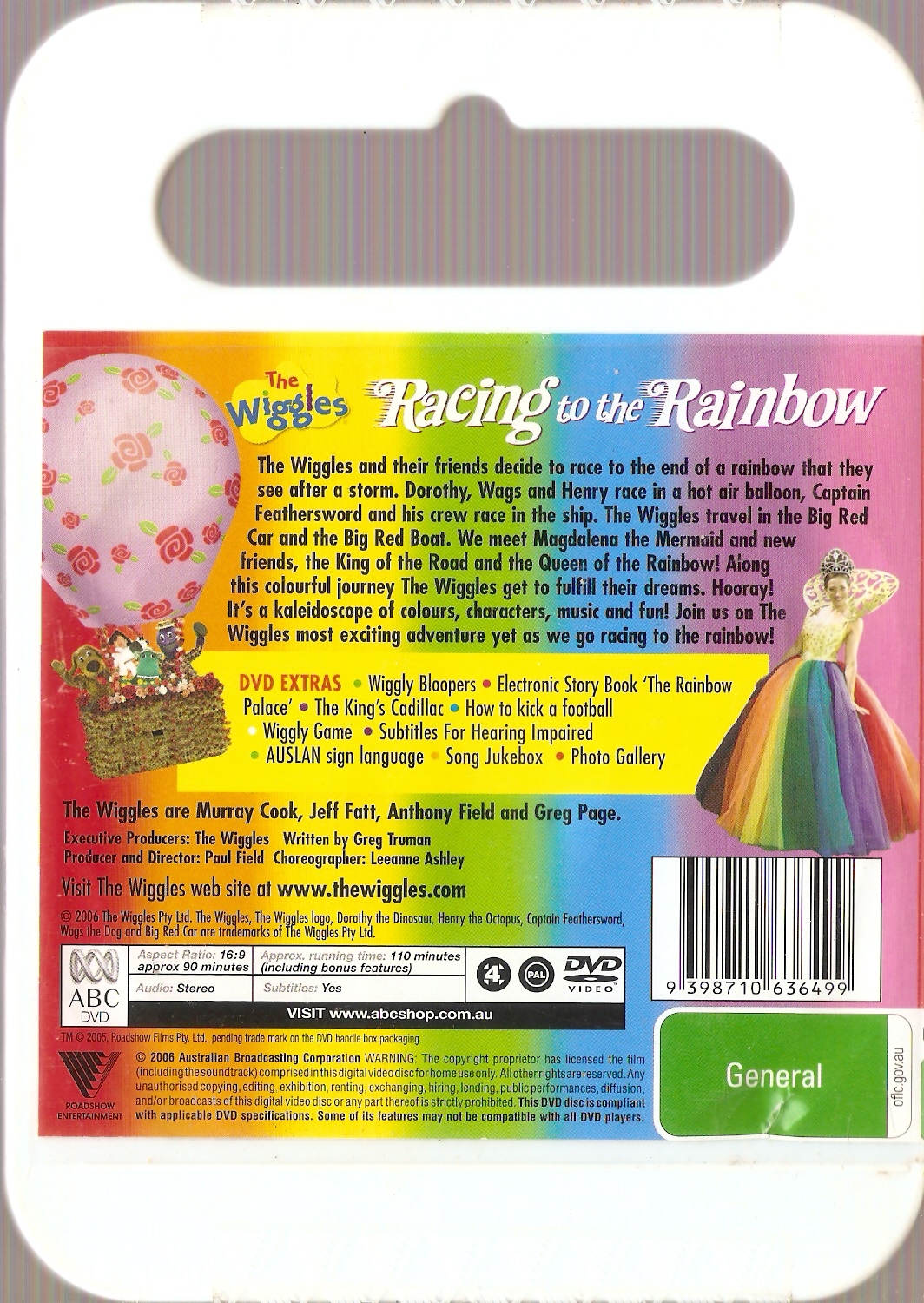 The Wiggles Racing To The Rainbow Dvd Australia The Wiggles Racing To The Rainbow Dvd Australia