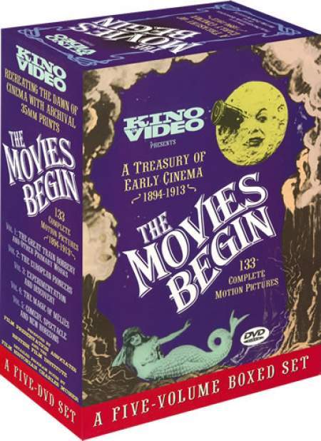 The Movies Begin DVD (A Treasury of Early Cinema, 1894-1913)