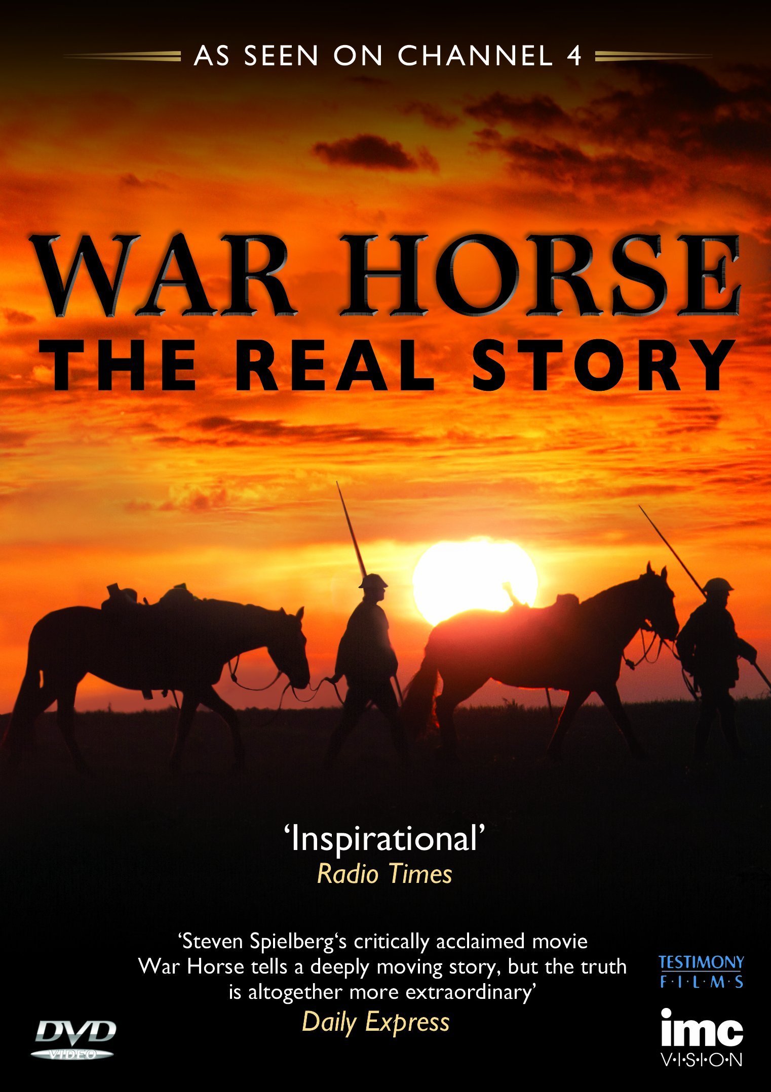 War Horse The Real Story As Seen on Channel 4 DVD United Kingdom