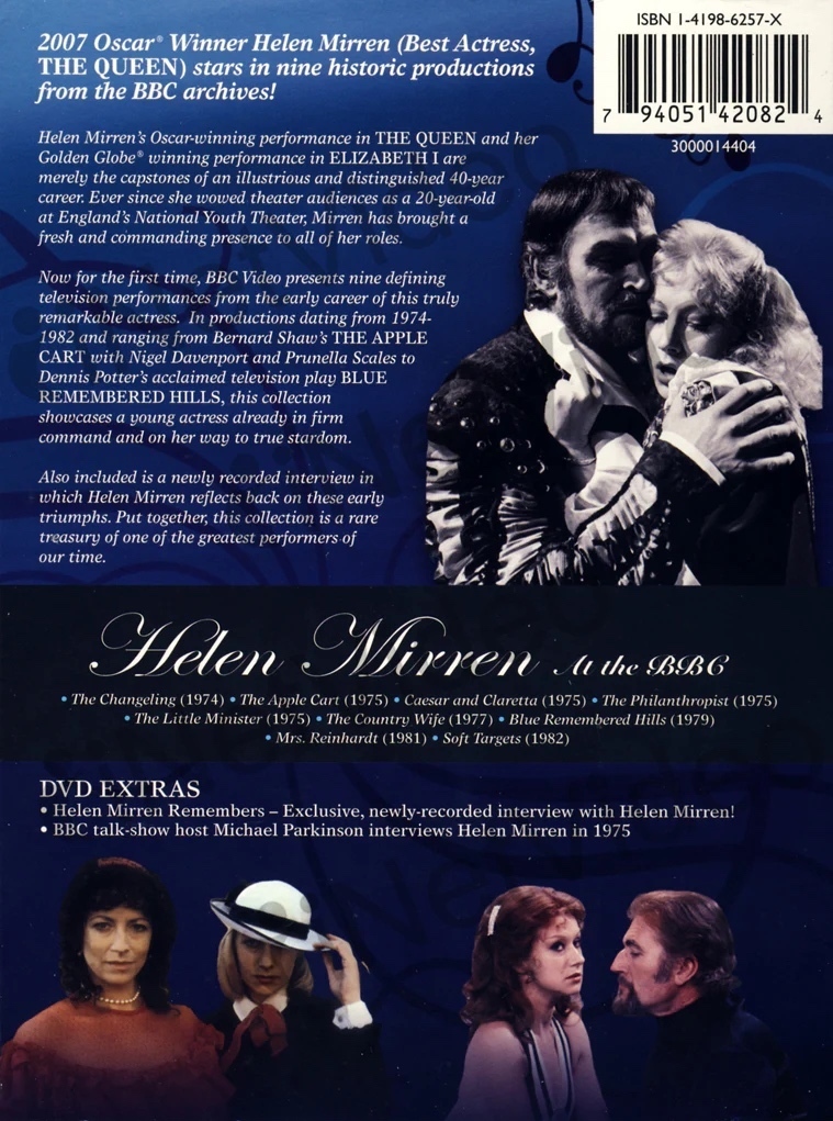 Helen Mirren at the BBC DVD (The Changeling / The Apple Cart