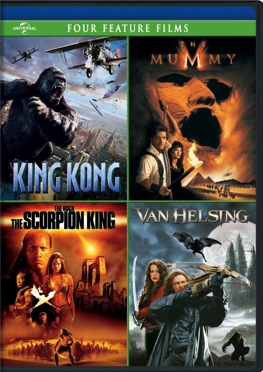 Universal Pictures Four Feature Films Collection DVD (King Kong