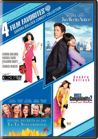 4 Film Favorites: Sandra Bullock Comedy Collection DVD Release Date ...