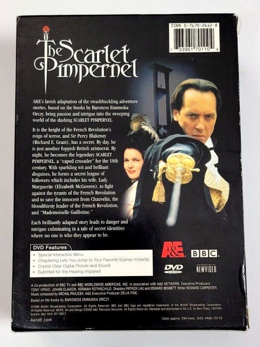 The Scarlet Pimpernel Boxed Set DVD