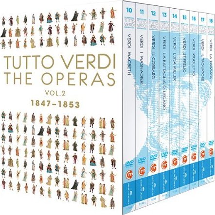 即納翌日発送 Tutto Verdi Operas 2 [Blu-ray] ミュージック