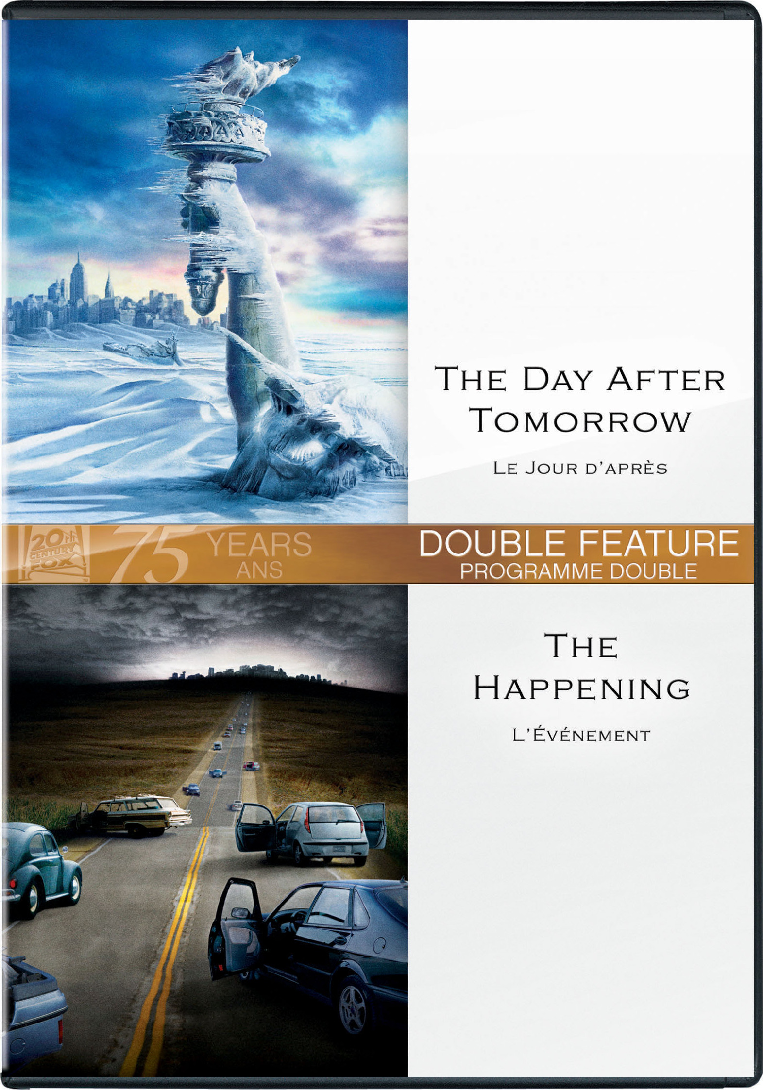 The Day After Tomorrow / The Happening DVD (20th Century Fox 75
