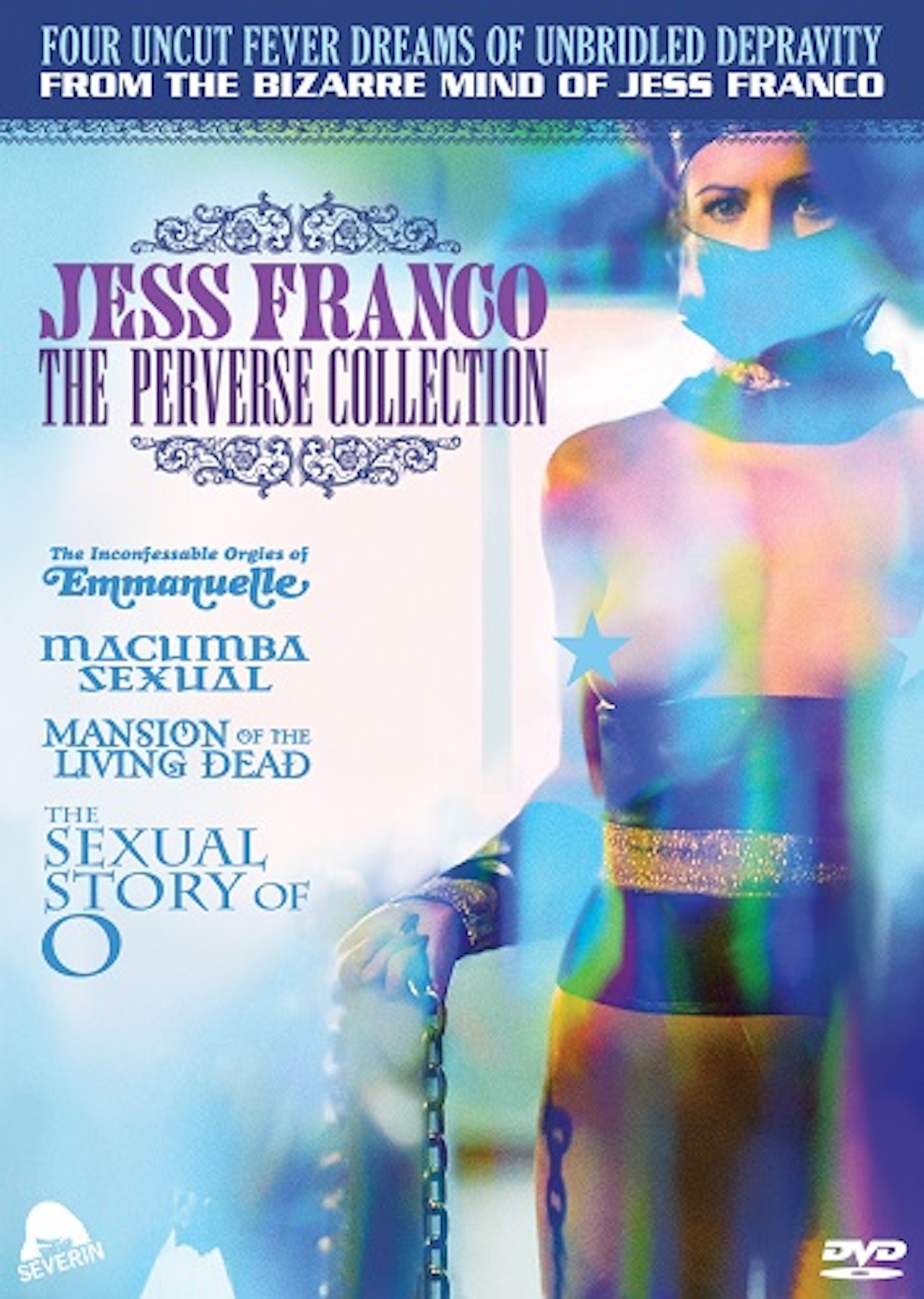 Jess Franco: The Perverse Collection DVD (The Incofessable Orgies Of  Emmanuelle, Macumba Sexual, Mansion Of The Living Dead, The Sexual Story Of  O)