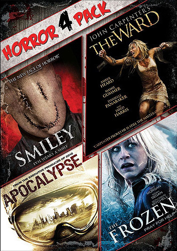 Horror 4-Pack: Smiley / The Ward / Apocalypse / The Frozen DVD