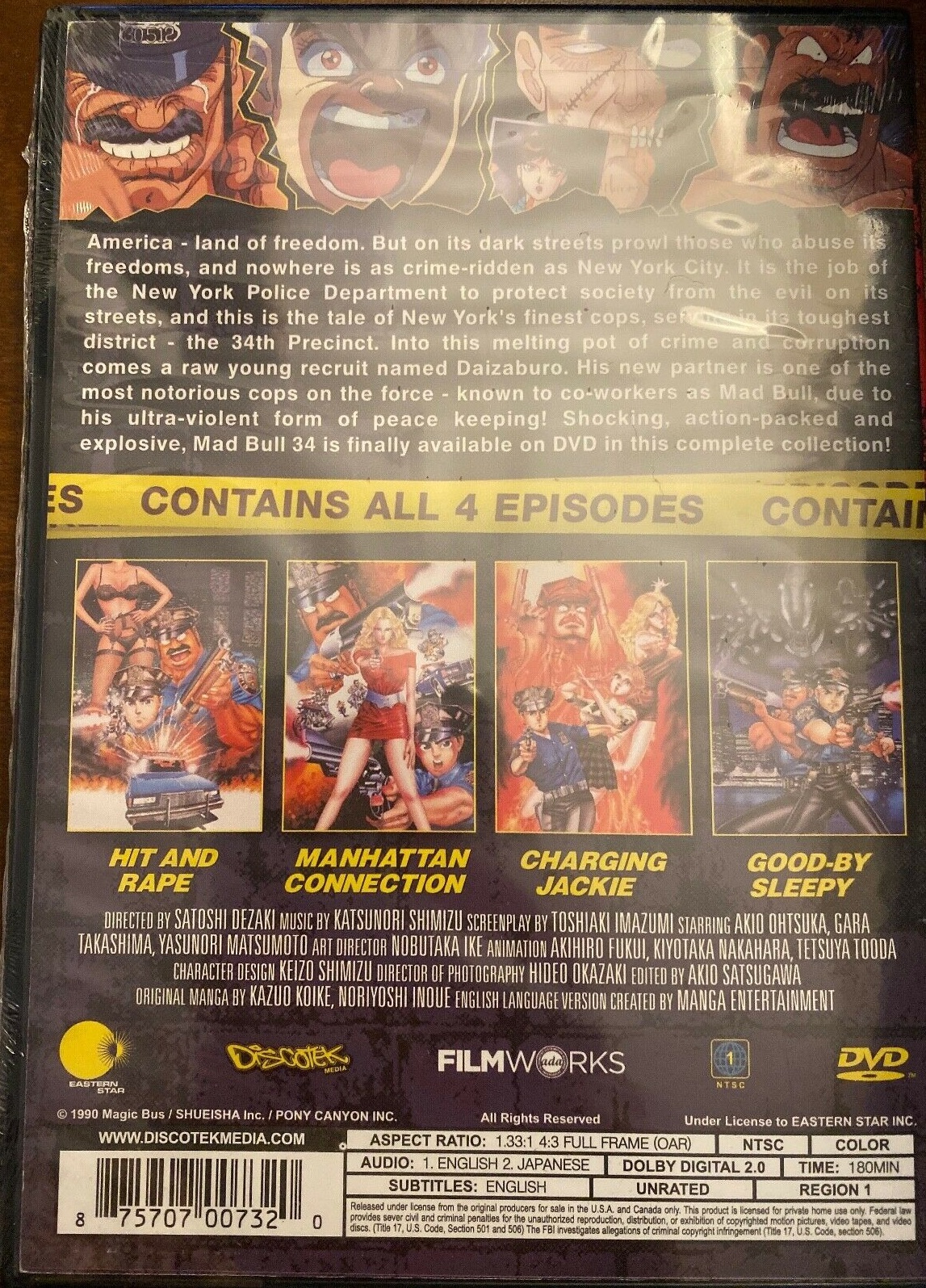 Mad Bull 34: The Complete Collection DVD