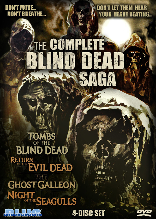 The Complete Blind Dead Saga DVD (4-Disc Special Limited Edition