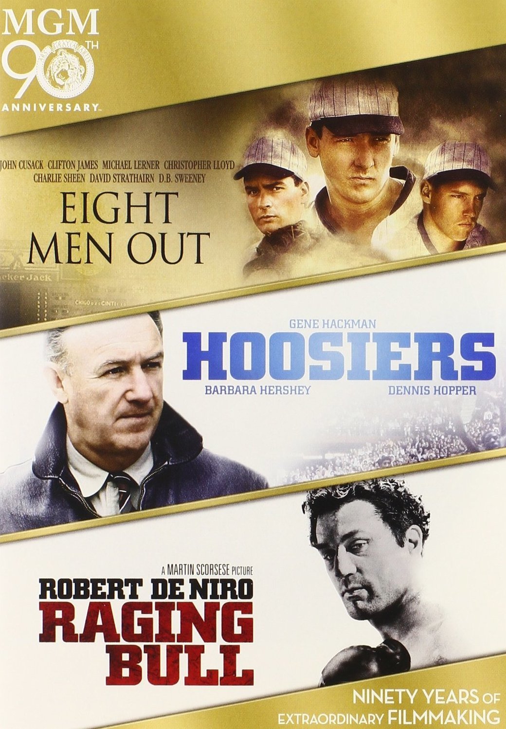 MGM 90th Anniversary Edition DVD (Eight Men Out / Hoosiers