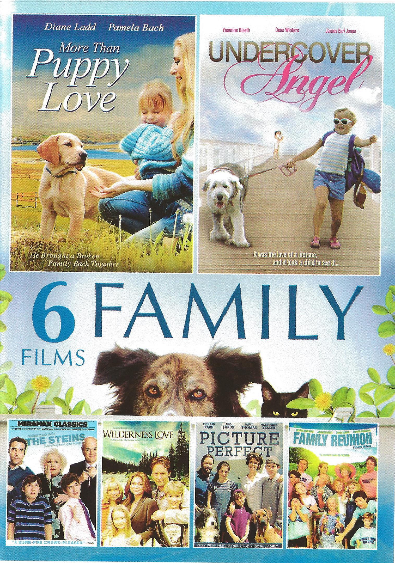 6 Family Films DVD More Than Puppy Love Keeping Up With the