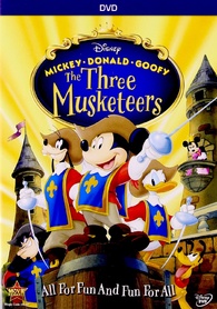 Mickey • Donald • Goofy: The Three Musketeers DVD (10th