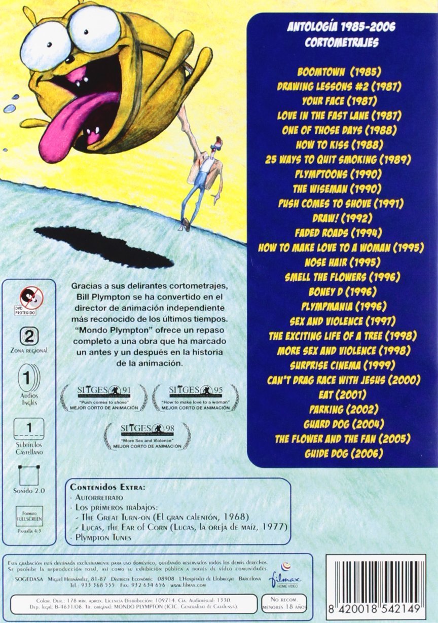 Mondo Plympton DVD (Colección Bill Plympton) (Spain)