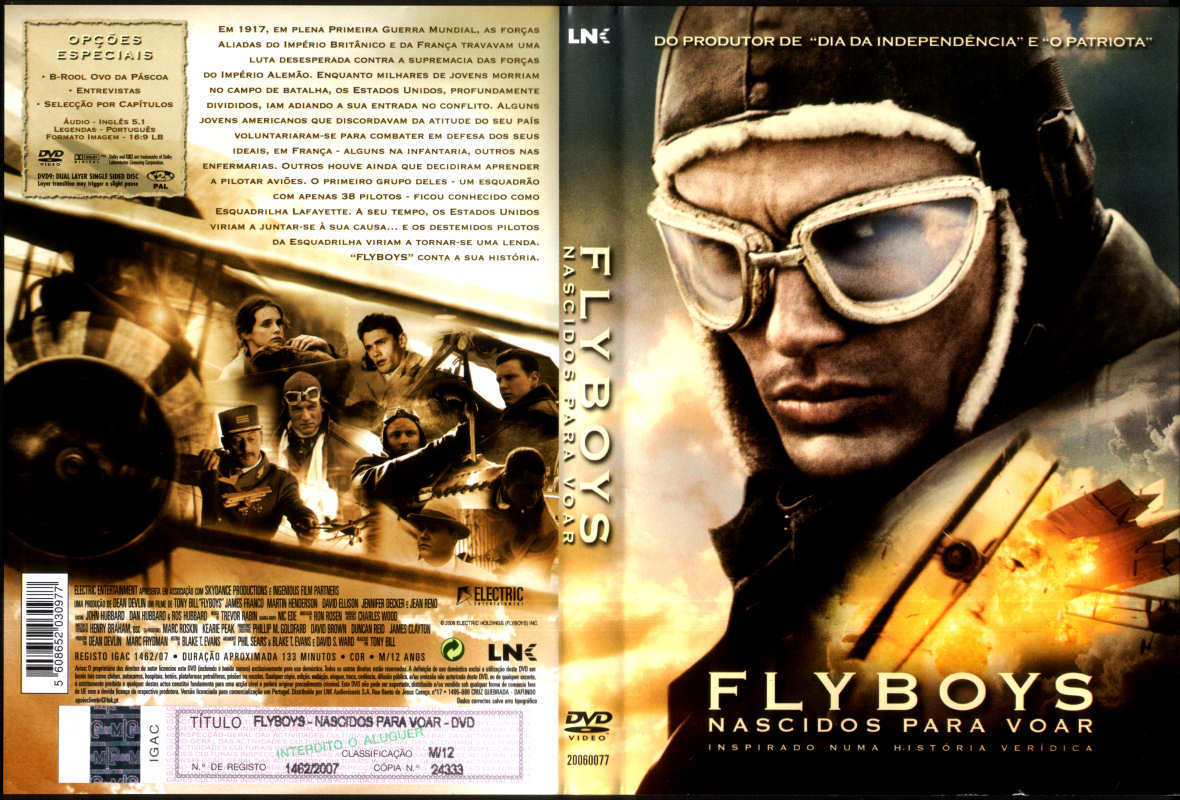 Flyboys DVD (Flyboys) (Mexico)