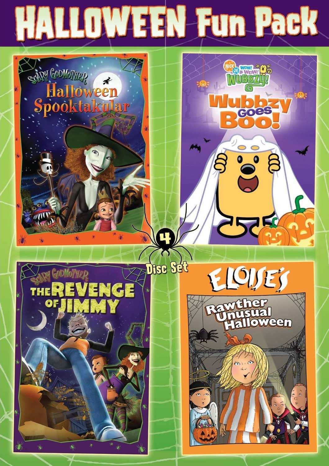 (未使用･未開封品)Psychic Kids: Night Terrors [DVD] Kids Halloween 4-Pack: Scary Godmother: Halloween