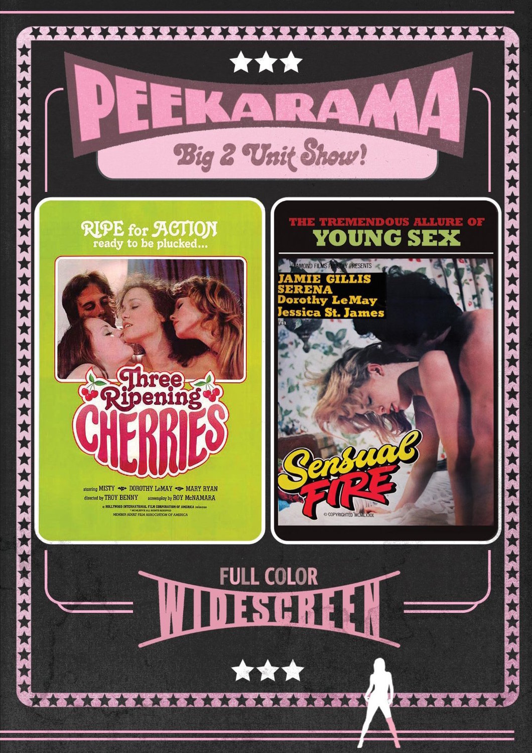 Three Ripening Cherries / Sensual Fire DVD