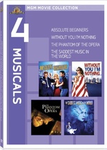 MGM Movie Collection: 4 Musicals DVD (Absolute Beginners / Without You ...