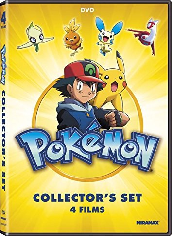 Pokemon Collectors Set Bluray hotsell 4 movie set OOP rare 4ever heroes jirachi destinys