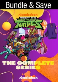 Rise of the Teenage Mutant Ninja Turtles Complete Series & Movie Blu Ray  Set 