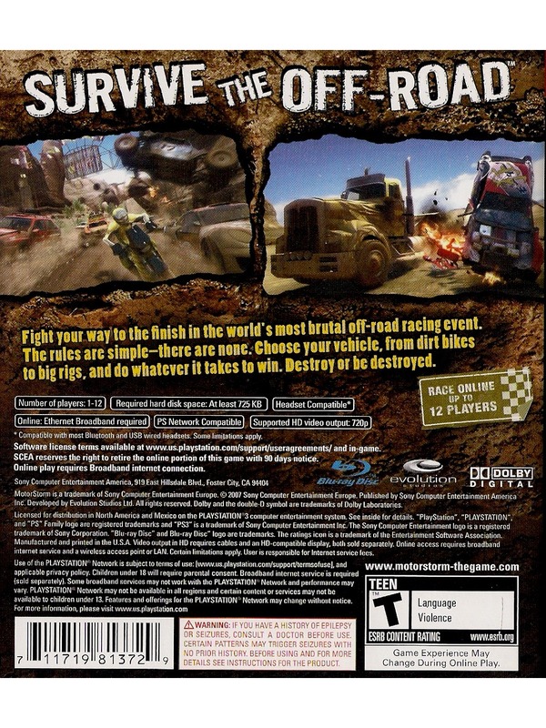 MotorStorm PS3
