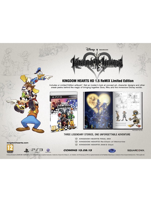 Kingdom Hearts HD 1.5 Remix Sur PS3 - Edition Française Complète (PAL) - Bon état