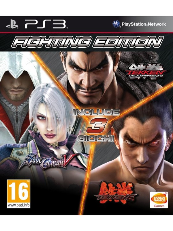 Fighting Edition: Tekken Tag 2, Tekken 6 & Soulcalibur V - PS3