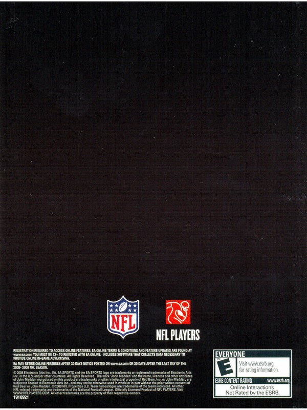 Madden XX NFL 09 -- 20th Anniversary Collector's Edition (PlayStation  PS3)