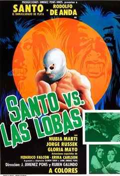 Santo vs. the She-Wolves (1976)