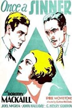 Once a Sinner (1931)