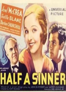 Half a Sinner (1934)