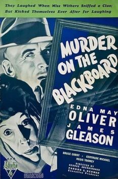 Murder On The Blackboard (1934)