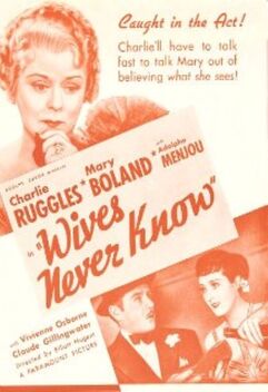 Wives Never Know (1936)