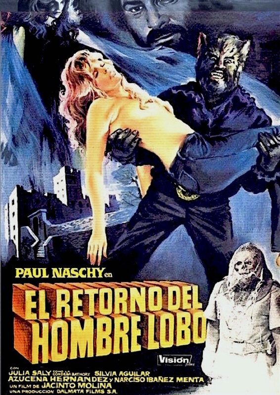 THE NIGHT OF THE WEREWOLF - 1980 - RARE UNCUT VERSION! - IN ENGLISH