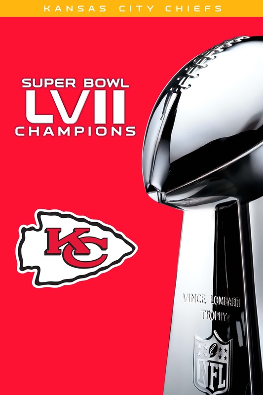 NFL: Super Bowl LVII Champions - Kansas City Chiefs (Blu-ray + DVD) - VG -  READ