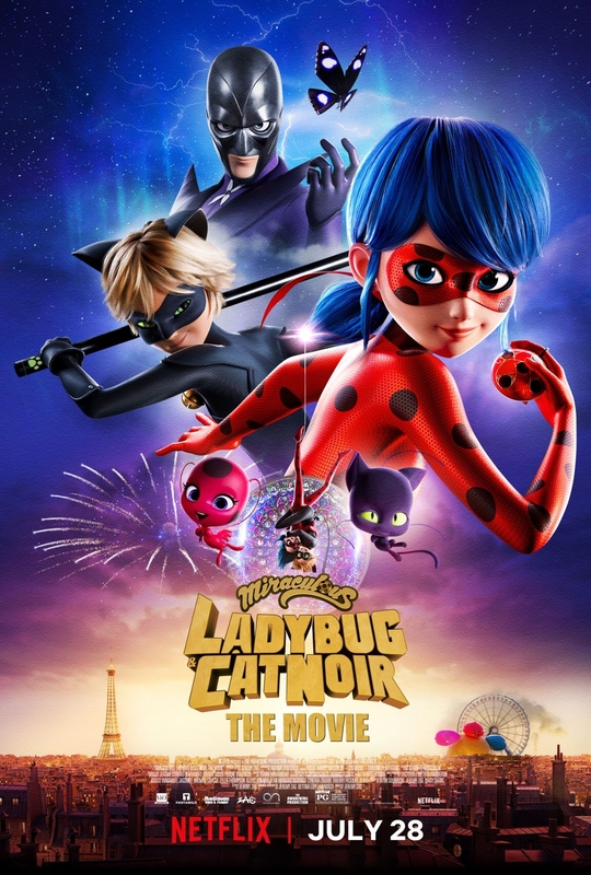 Miraculous: Ladybug & Cat Noir, the Movie (2023) DVD Cover 