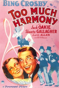 Too Much Harmony (1933)